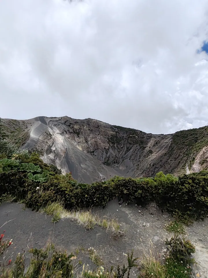 Volcanic crater in Costa Rica's Central Valley